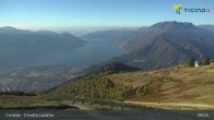 Archiv Foto Webcam Lago Maggiore: Cardada Bergstation 08:00