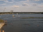 Archiv Foto Webcam Wakeboard- und Wasserskianlage am Steinberger See 17:00