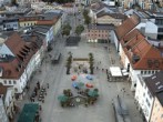 Archiv Foto Webcam Deggendorf mit Blick auf den oberen Stadtplatz 19:00
