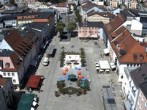 Archiv Foto Webcam Deggendorf mit Blick auf den oberen Stadtplatz 13:00