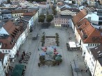 Archiv Foto Webcam Deggendorf mit Blick auf den oberen Stadtplatz 19:00