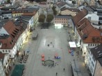 Archiv Foto Webcam Deggendorf mit Blick auf den oberen Stadtplatz 17:00