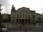 Archiv Foto Webcam Weimar: Theaterplatz und Deutsches Nationaltheater 11:00