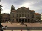 Archived image Webcam Weimar Theatre Square and German National Theatre 11:00