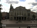 Archiv Foto Webcam Weimar: Theaterplatz und Deutsches Nationaltheater 13:00
