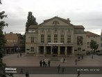 Archived image Webcam Weimar Theatre Square and German National Theatre 09:00
