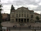Archived image Webcam Weimar Theatre Square and German National Theatre 15:00