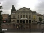 Archived image Webcam Weimar Theatre Square and German National Theatre 09:00
