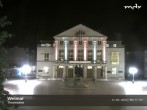 Archiv Foto Webcam Weimar: Theaterplatz und Deutsches Nationaltheater 23:00
