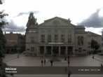 Archiv Foto Webcam Weimar: Theaterplatz und Deutsches Nationaltheater 15:00