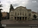 Archiv Foto Webcam Weimar: Theaterplatz und Deutsches Nationaltheater 08:00