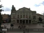 Archiv Foto Webcam Weimar: Theaterplatz und Deutsches Nationaltheater 13:00