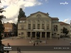 Archiv Foto Webcam Weimar: Theaterplatz und Deutsches Nationaltheater 09:00