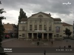 Archiv Foto Webcam Weimar: Theaterplatz und Deutsches Nationaltheater 09:00