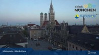 Archived image Webcam Marienplatz Munich, Bavaria 01:00