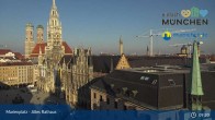 Archived image Webcam Marienplatz Munich, Bavaria 03:00
