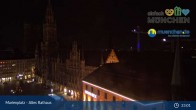 Archived image Webcam Marienplatz Munich, Bavaria 21:00