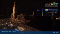 Archived image Webcam Marienplatz Munich, Bavaria 02:00