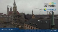 Archiv Foto Webcam Marienplatz München - Altes Rathaus 06:00