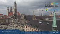 Archiv Foto Webcam Marienplatz München - Altes Rathaus 12:00