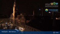 Archived image Webcam Marienplatz Munich, Bavaria 00:00
