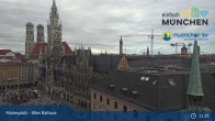 Archiv Foto Webcam Marienplatz München - Altes Rathaus 10:00