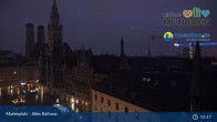 Archived image Webcam Marienplatz Munich, Bavaria 23:00