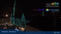 Archived image Webcam Marienplatz Munich, Bavaria 21:00