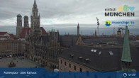 Archived image Webcam Marienplatz Munich, Bavaria 01:00