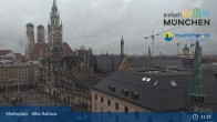 Archiv Foto Webcam Marienplatz München - Altes Rathaus 10:00