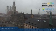 Archiv Foto Webcam Marienplatz München - Altes Rathaus 16:00