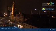 Archiv Foto Webcam Marienplatz München - Altes Rathaus 00:00