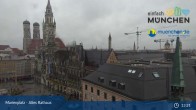 Archiv Foto Webcam Marienplatz München - Altes Rathaus 12:00