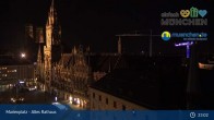 Archived image Webcam Marienplatz Munich, Bavaria 00:00