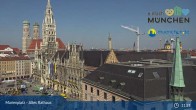 Archived image Webcam Marienplatz Munich, Bavaria 10:00