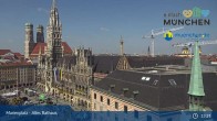 Archived image Webcam Marienplatz Munich, Bavaria 12:00