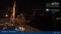 Archived image Webcam Marienplatz Munich, Bavaria 04:00