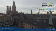 Archiv Foto Webcam Marienplatz München - Altes Rathaus 12:00