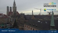 Archiv Foto Webcam Marienplatz München - Altes Rathaus 14:00