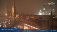 Archiv Foto Webcam Marienplatz München - Altes Rathaus 18:00