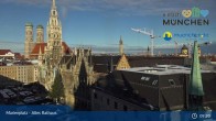 Archiv Foto Webcam Marienplatz München - Altes Rathaus 09:00