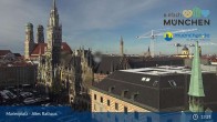 Archiv Foto Webcam Marienplatz München - Altes Rathaus 12:00