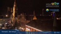 Archiv Foto Webcam Marienplatz München - Altes Rathaus 18:00