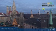 Archived image Webcam Marienplatz Munich, Bavaria 07:00