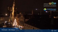 Archived image Webcam Marienplatz Munich, Bavaria 00:00