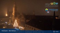 Archived image Webcam Marienplatz Munich, Bavaria 00:00