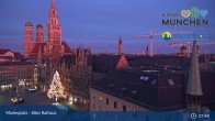 Archived image Webcam Marienplatz Munich, Bavaria 07:00