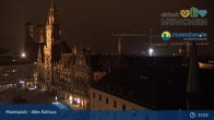 Archiv Foto Webcam Marienplatz München - Altes Rathaus 02:00