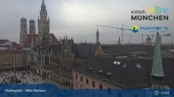 Archiv Foto Webcam Marienplatz München - Altes Rathaus 12:00