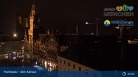 Archiv Foto Webcam Marienplatz München - Altes Rathaus 00:00